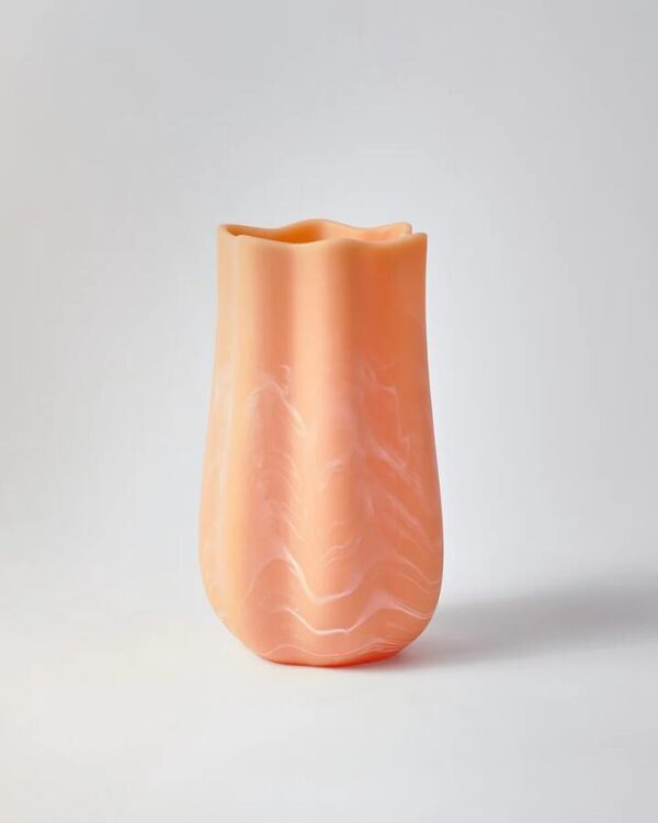 Asoke x CoBake Resin Vase - Peach