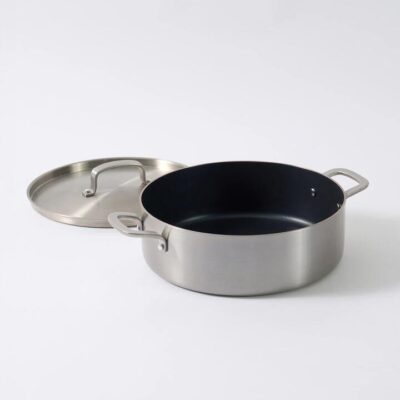 MAKO Genius 5-Ply 28cm Non-Stick Essential Pan With Lid