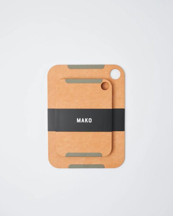MAKO Non-Slip Wood Fibre Chopping Board Bundle