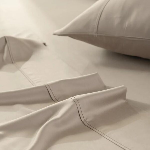Bamboo Quilt Cover - Taupe, King