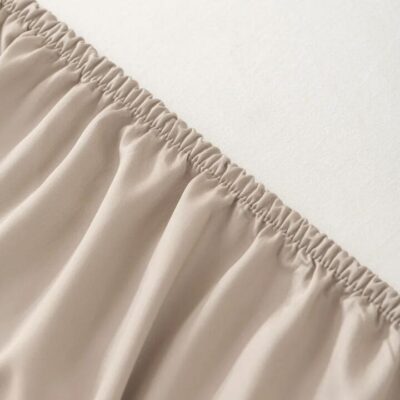 Bamboo Fitted Sheet - Taupe