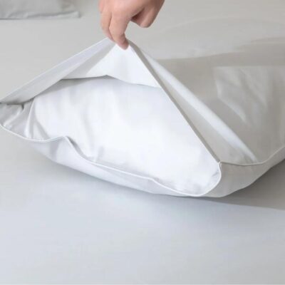 Luxe Sateen Pillowcase Set - Silver