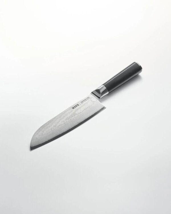 MAKO Japanese Steel Black 7‚Ä≥ Santoku Knife