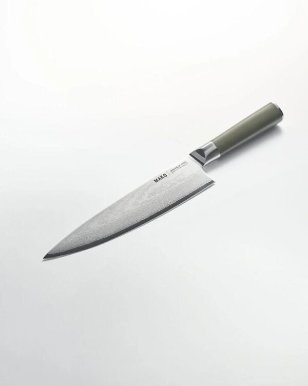 MAKO Japanese Steel Olive Green 8‚Ä≥ Chef Knife